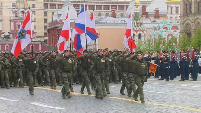 ロシア戦勝記念パレード　戦車や兵器の参加見送り　海外取材ほぼ拒否