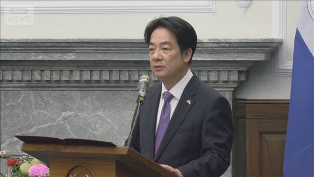 台湾総統「米国の武器売却は重要」　米中首脳会談後の初投稿「平和損なう原因は中国」