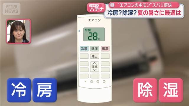 “エアコンのギモン”ズバリ解決　冷房？除湿？専門家伝授快適＆お得な温度