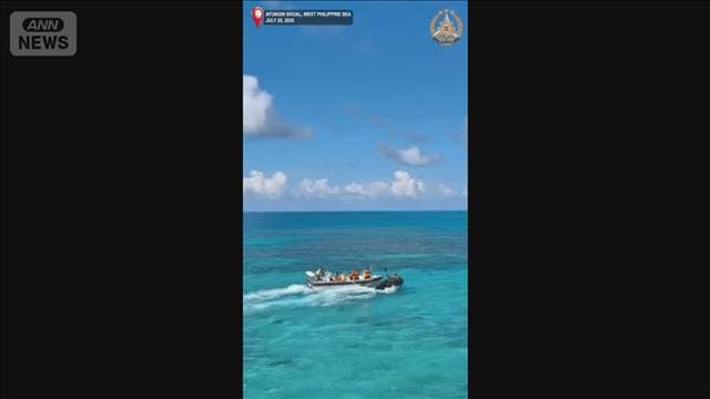 南シナ海で中国海警局乗組員がフィリピン軍隊員を“殴打”　フィリピン軍が映像公開