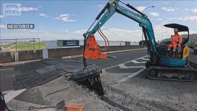 熊本地震で被災　九州自動車道14日から全線通行可能