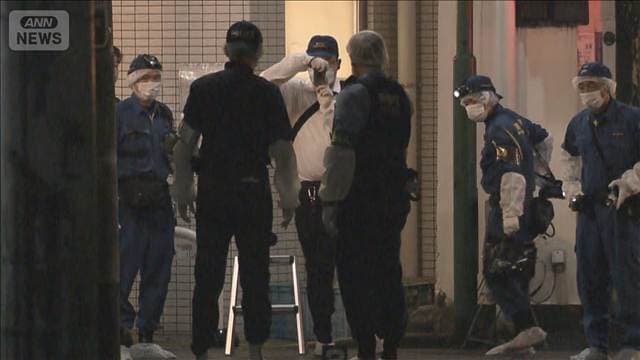 男性に立ち退き促され犯行か　刃物で突き刺し“殺人未遂”男逮捕　西東京市