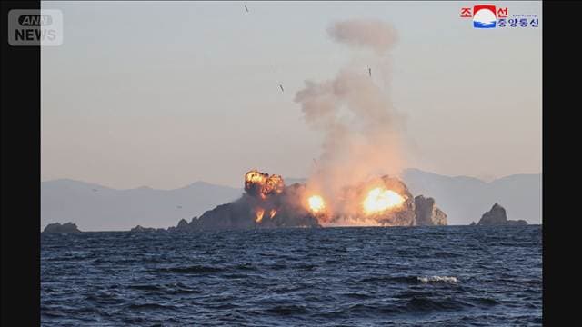 北朝鮮が多種類の兵器を一斉に発射する訓練実施　兵器混在させ防空網突破図る狙いか