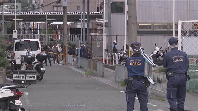 スーパーで女性が包丁で刺され死亡　80歳の元夫を逮捕　大阪・大東市