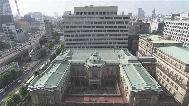 日銀　3カ月ぶり 異例の利上げへ　物価上昇リスクに対応　31年ぶり水準へ
