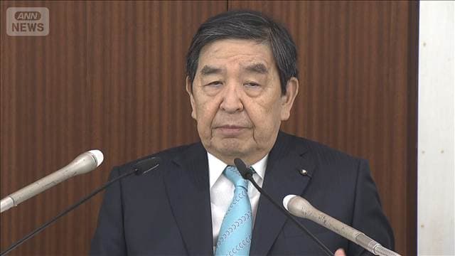 大雨災害　車の危険性を注意喚起　民放連会長が説明