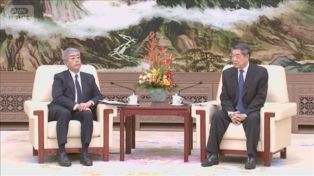 岩屋氏 何立峰副首相と会談　「経済交流 中国側は前向き」