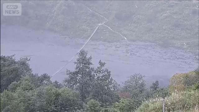 ネパールで再び土石流が発生　大規模な地滑りが原因か