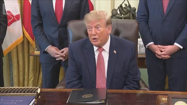 トランプ氏“戦場優位はロシア”　ゼレンスキー氏に戦闘終結の合意に応じるよう要求
