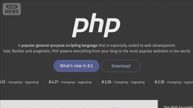 PHP 修正版使用を呼びかけ　一部サービス停止する企業も