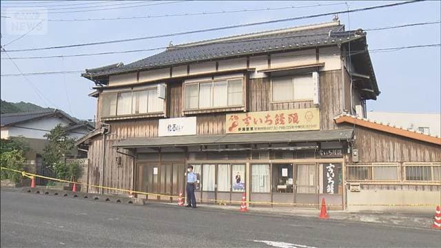和菓子店店主殺害事件　便利業の男2人を強盗殺人の疑いで逮捕　山口・美祢市