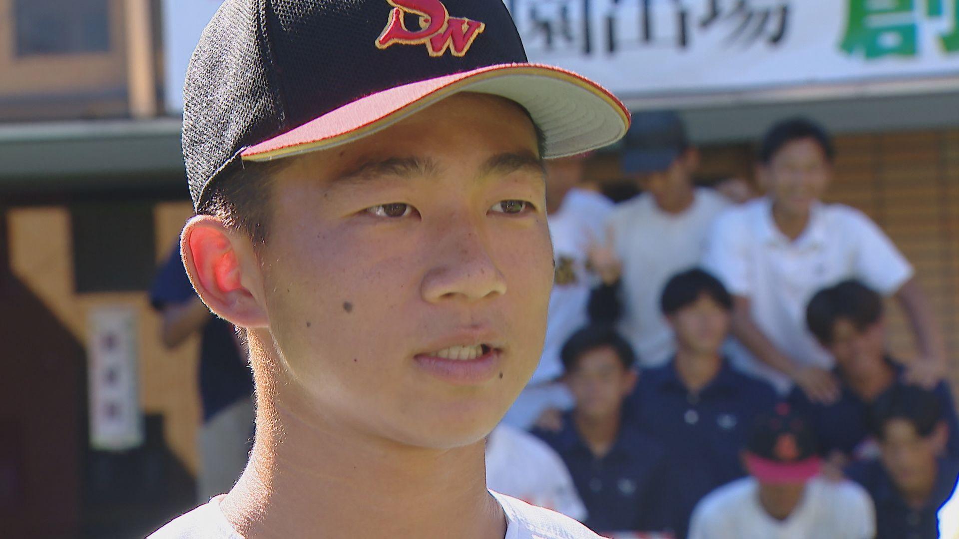 【高校野球】U-18日本代表 森下翔太投手（創成館）５日（金）沖縄で開幕するW杯の開幕投手に決定