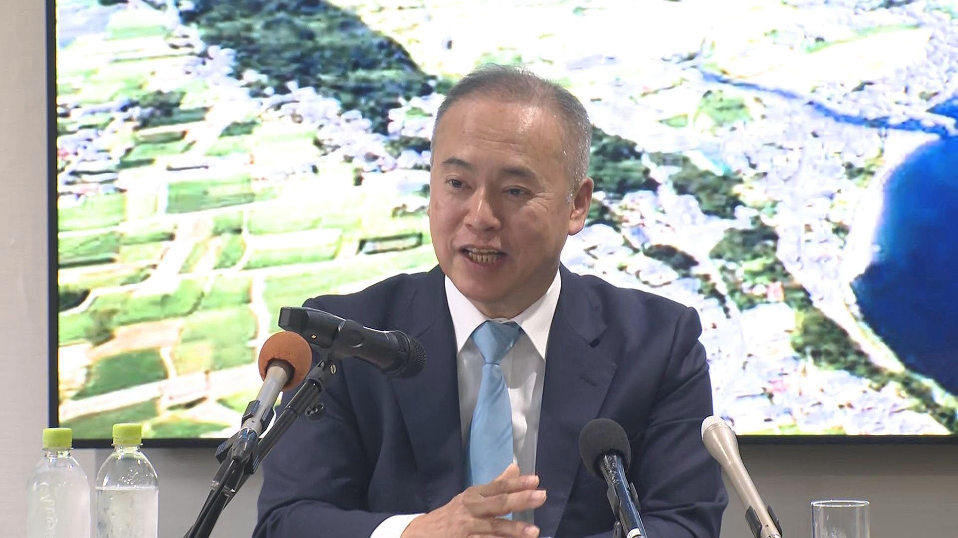 来年６月の南島原市長選に島原半島観光連盟会長・相川武利氏（６５）が出馬表明