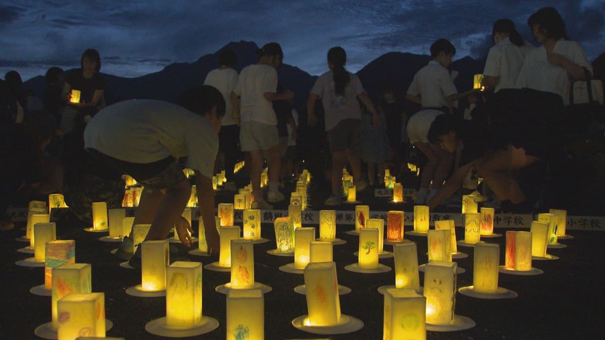 0604普賢岳大火砕流惨事35年　いのりの灯