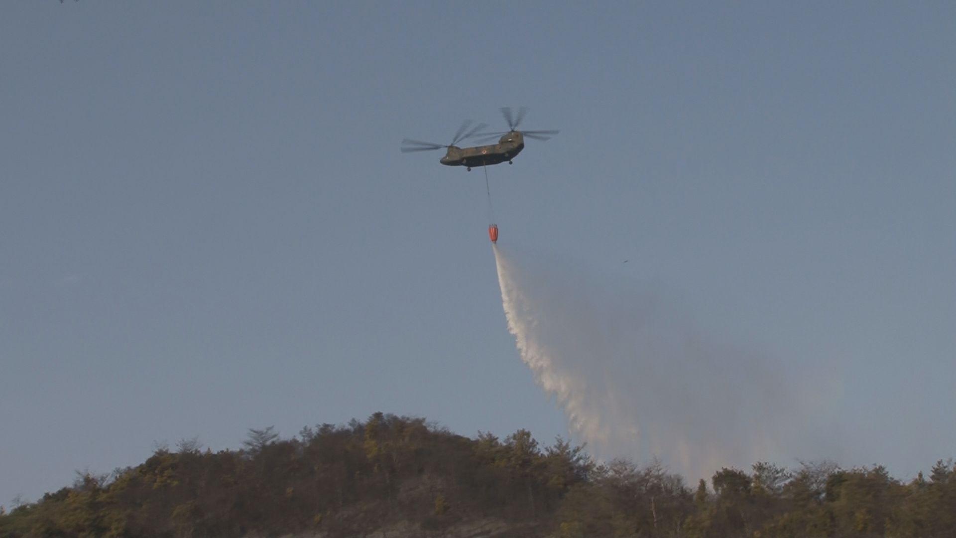 約6万㎡が焼損した五島市の山火事 １０日朝に消防が鎮火を発表
