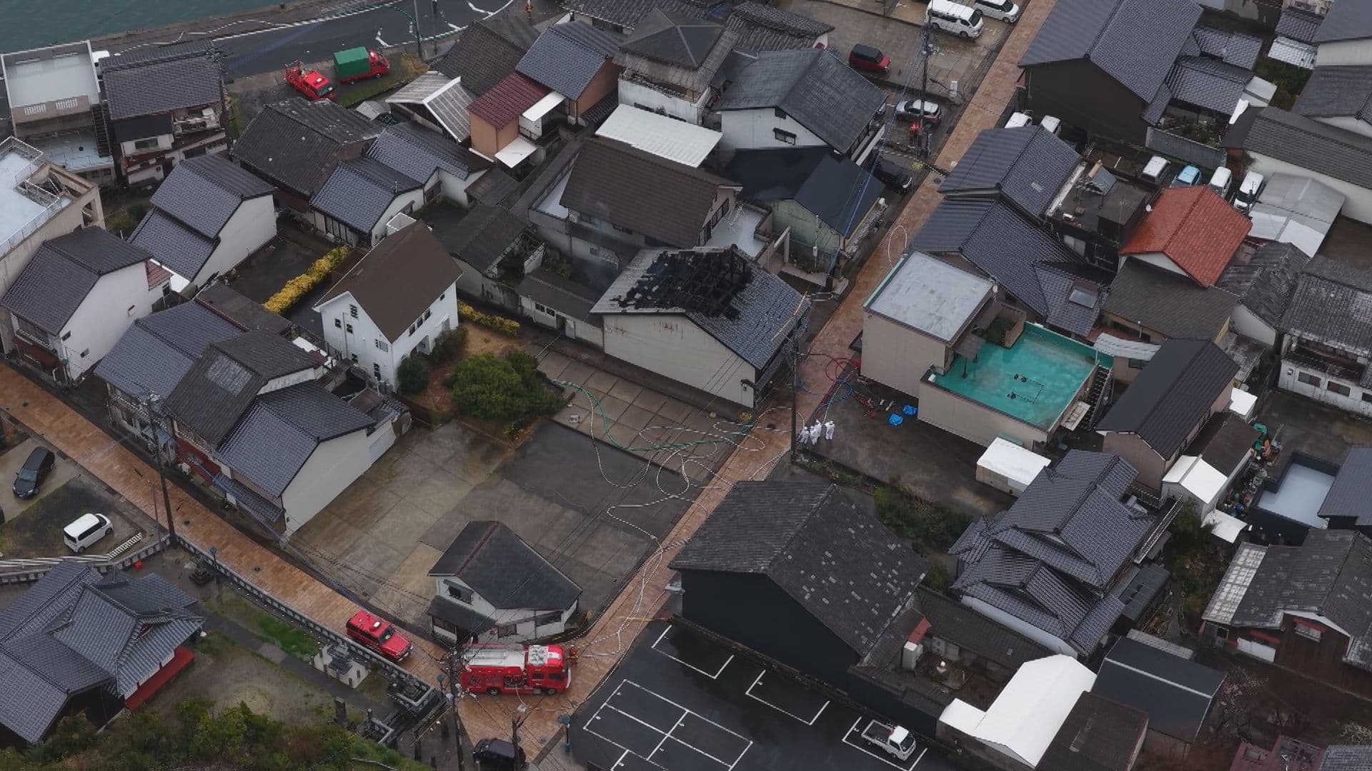 壱岐市で住宅火災…焼け跡から１人の遺体発見 住人男性の安否不明
