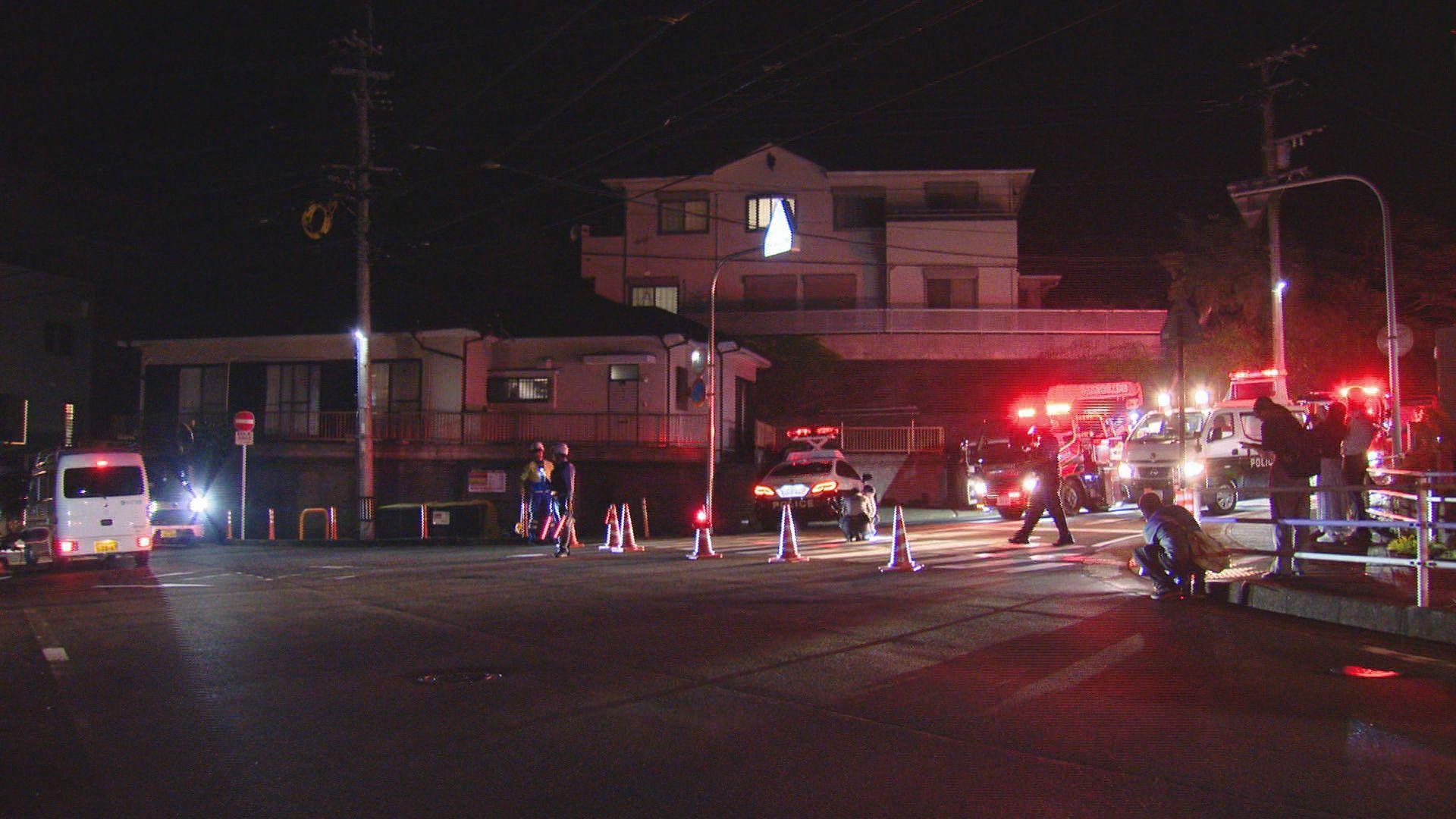 横断歩道を渡っていた２０代男性が車にはねられ重体 運転手を現行犯逮捕 子どもの送迎途中に…