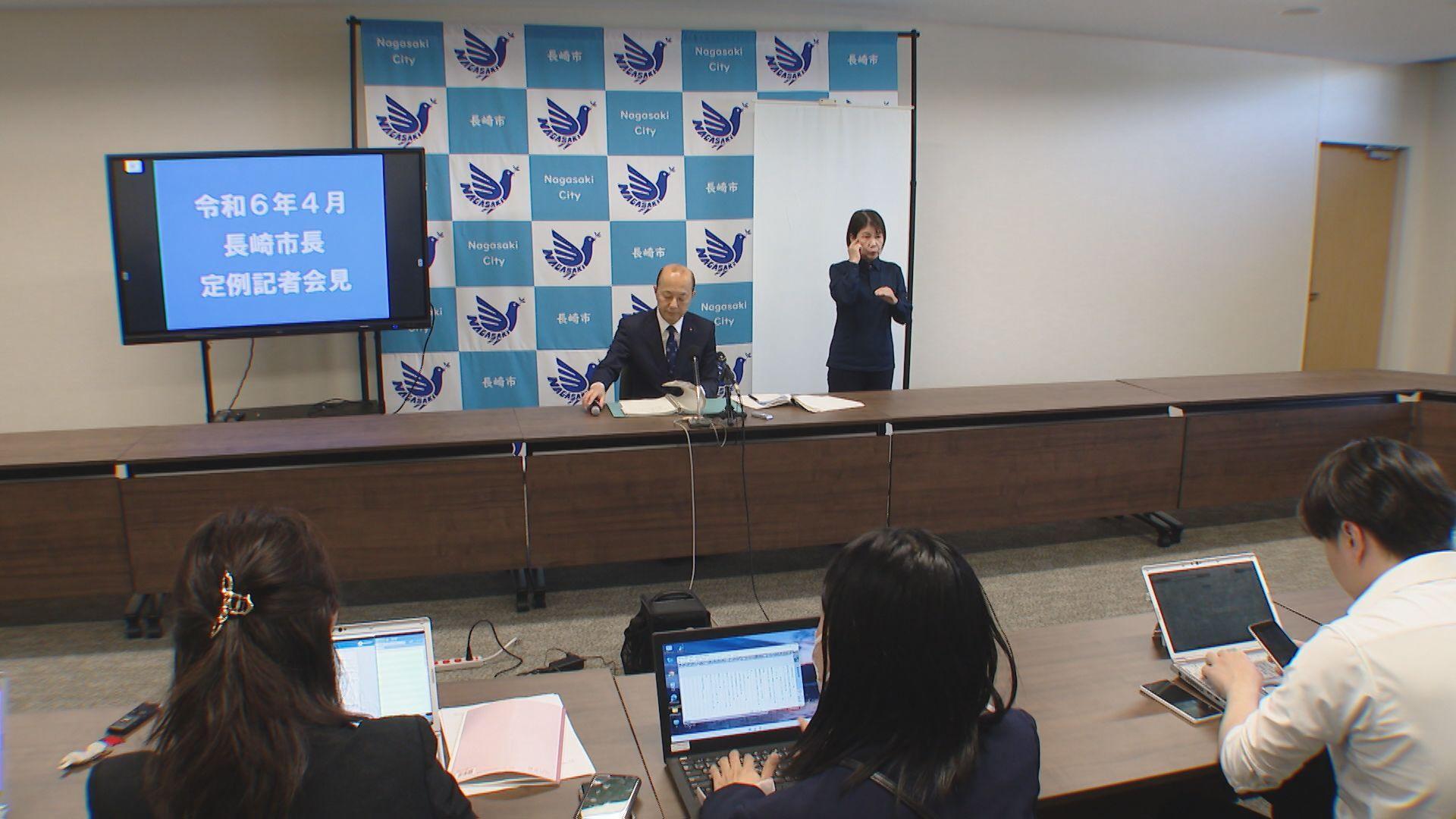 「無我夢中で全力疾走してきた」鈴木長崎市長就任から丸１年 「ガンジー像」については明言避ける