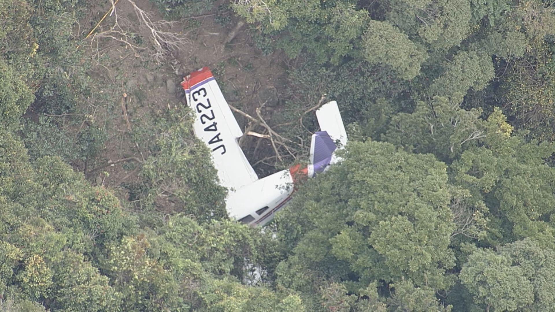 【速報】新上五島空港付近の山林に民間航空機が不時着 搭乗男性４人は全員無事 下降気流に機体が押さえつけられたか
