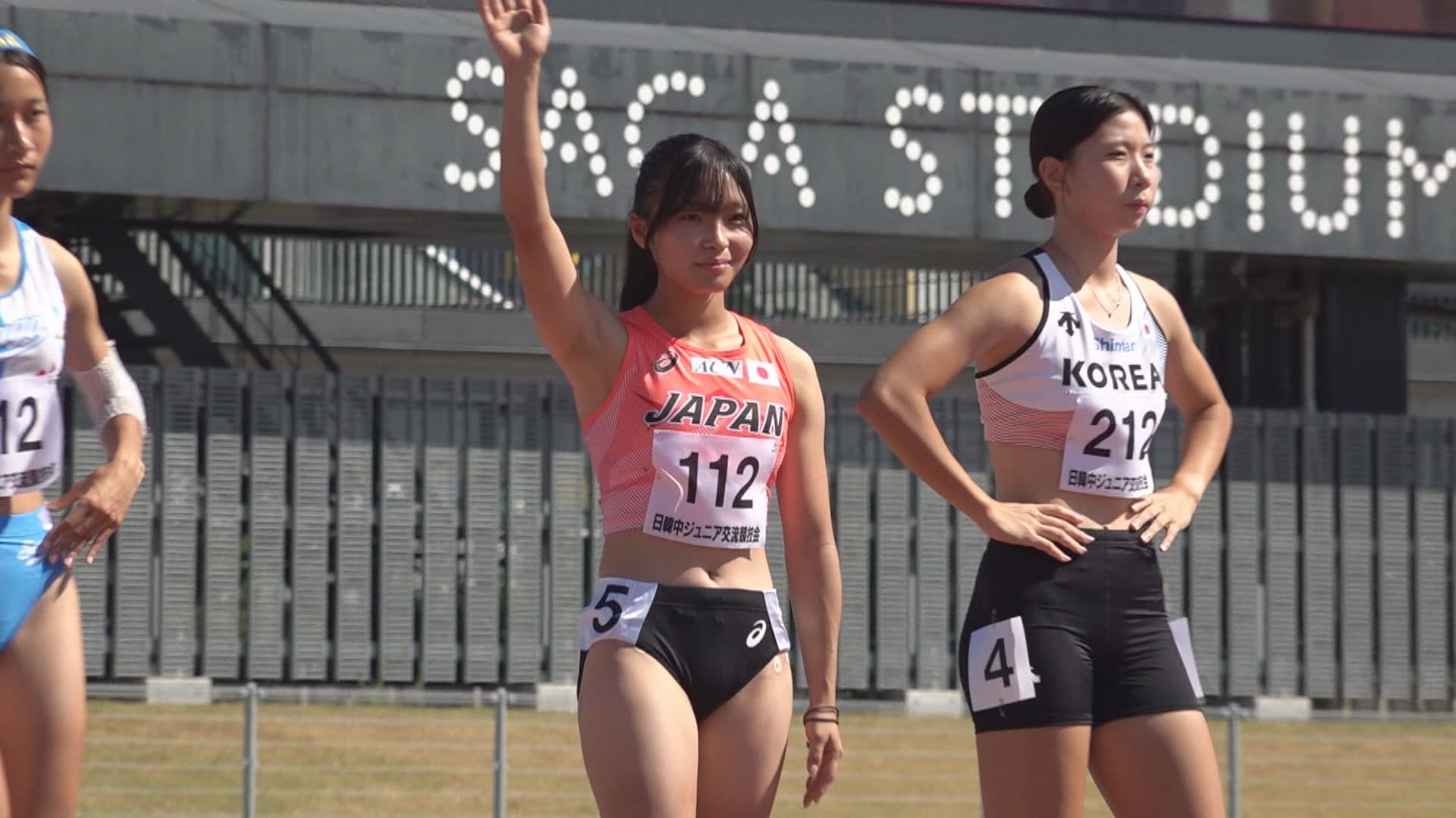 【陸上】初の日本代表レース・吉永優衣選手が100m11秒94で1位ー日・韓・中ジュニア交流競技会
