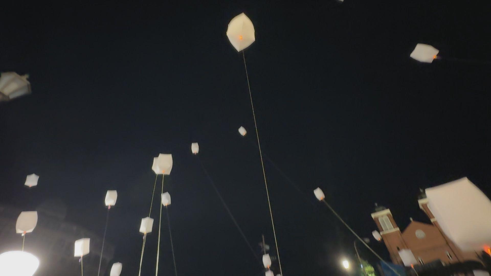 平和を願う思いを夜空へ～世界をつなぐ祈りの風船～