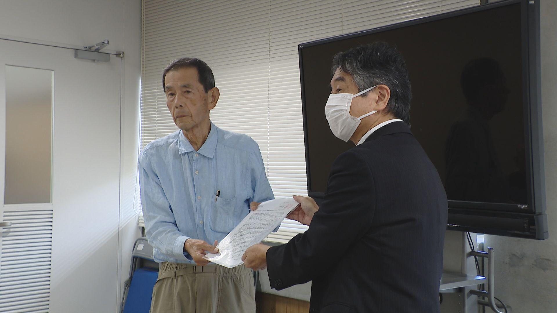「市独自の判断で被爆者健康手帳交付を」　長崎原爆の被爆体験者らが要望