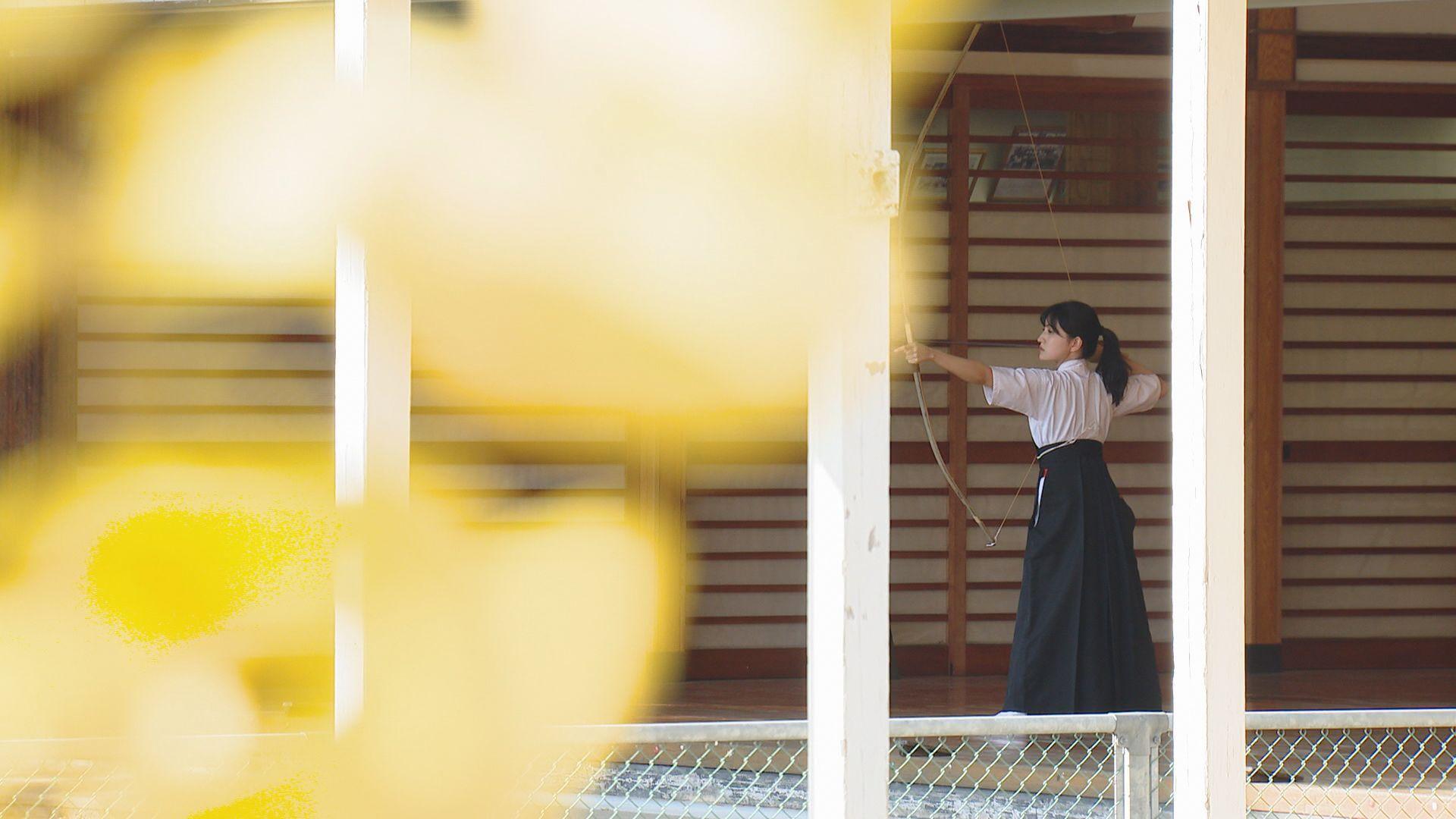 気象予報士 西尾菜穂　お気に入りの場所は「季節を感じる弓道場」