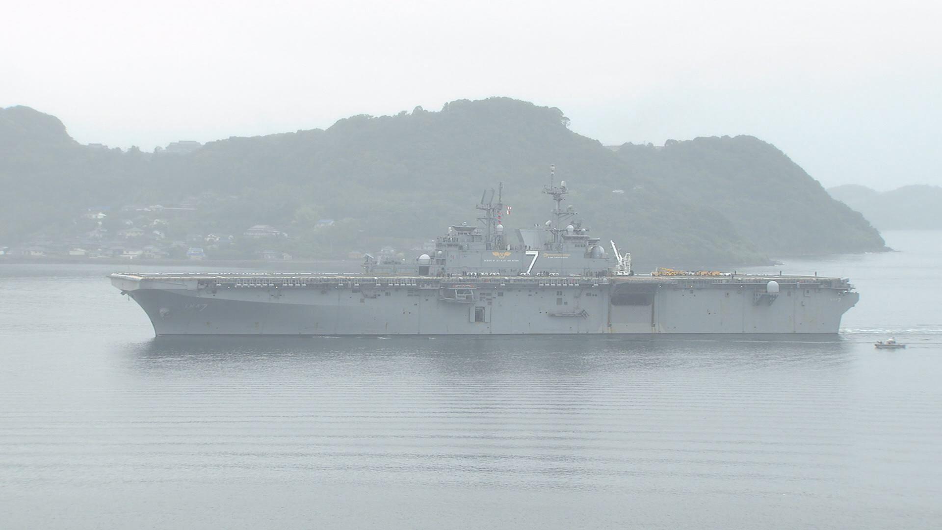 ステルス戦闘機Ｆ-３５Ｂを最大２０機搭載可能　アメリカ海軍 最新鋭 強襲揚陸艦を佐世保配備