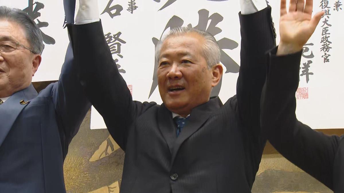 比田勝氏当選