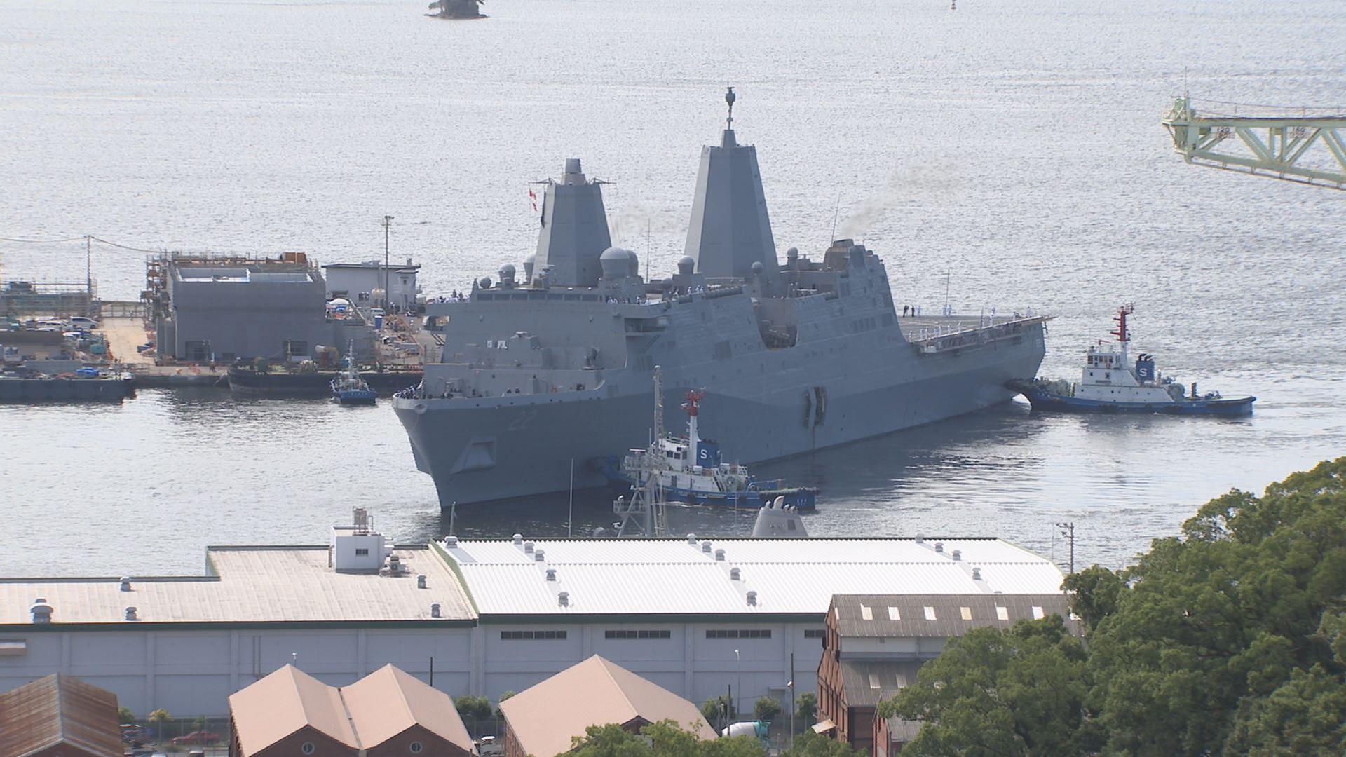 アメリカ海軍佐世保基地に輸送揚陸艦｢サンディエゴ｣配備