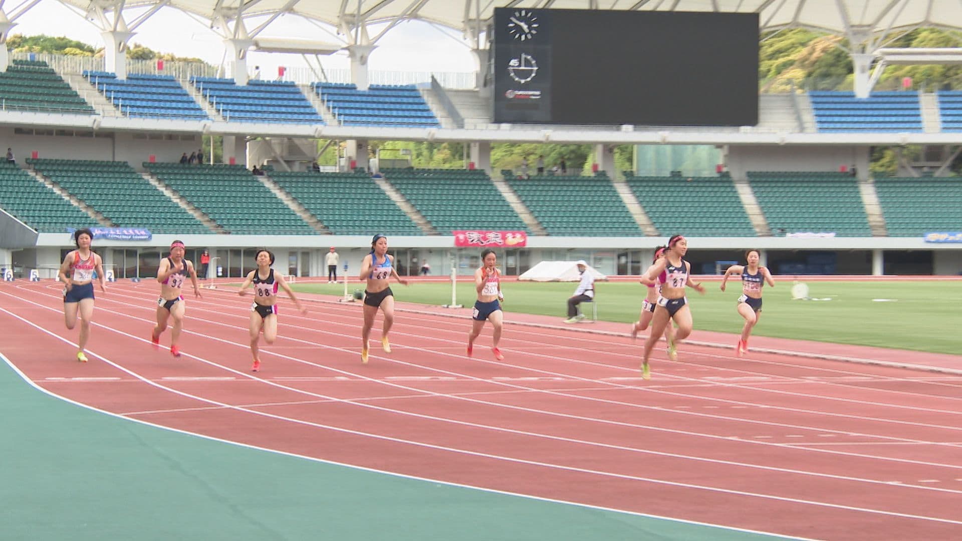 100女子ゴール