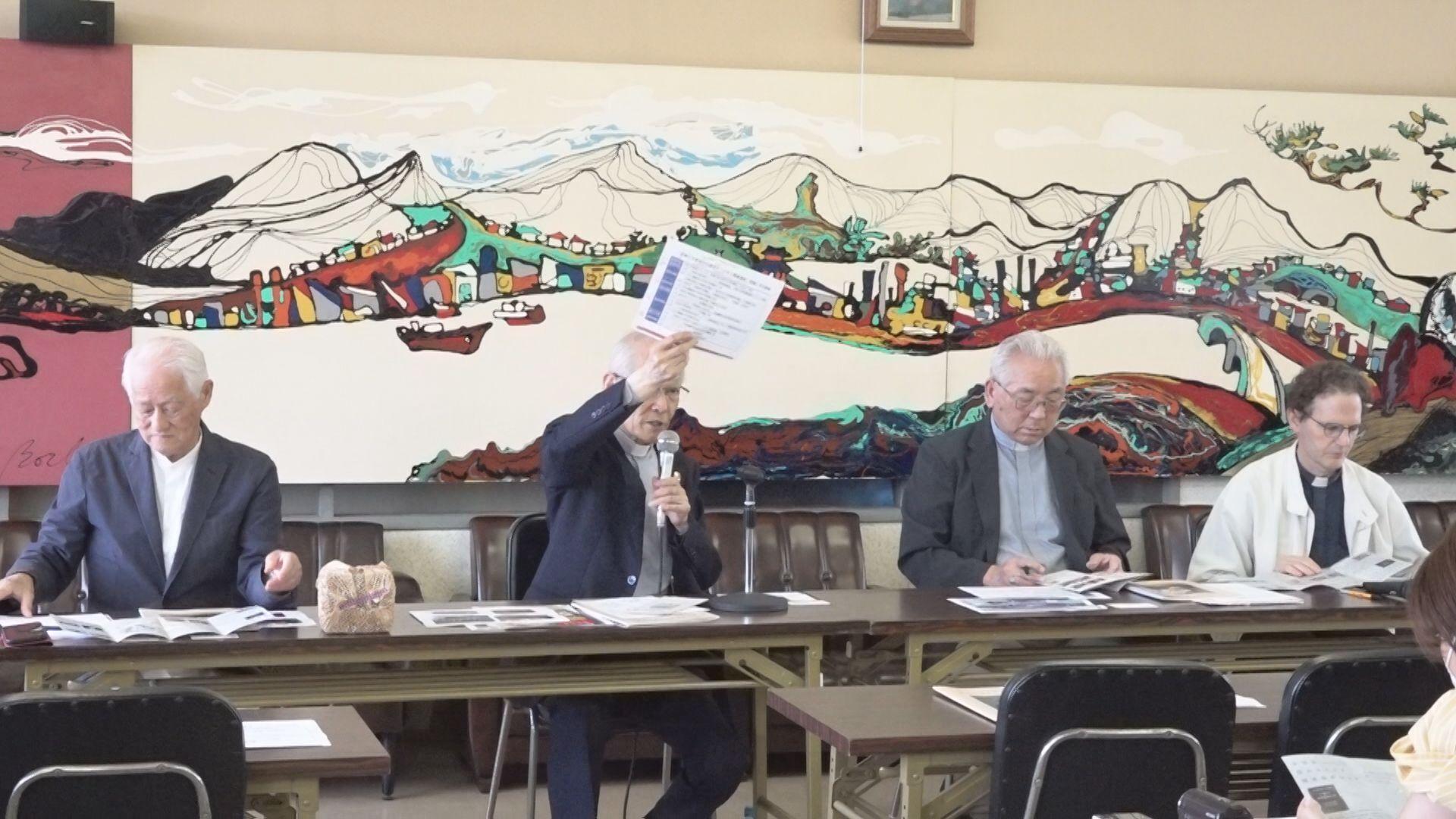 「禁教期のキリシタン研究会」がバチカンへ 「長崎と天草地方の潜伏キリシタン関連遺産」の世界遺産登録の感謝伝えに