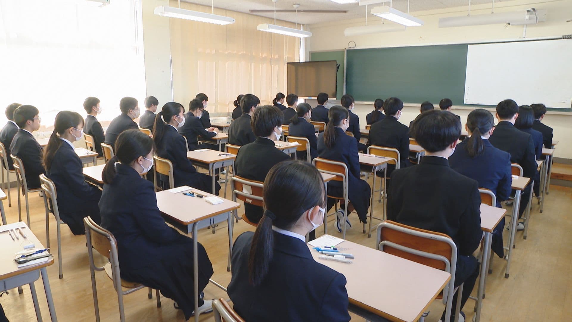 公立高校入試「一般選抜」約５８００人が臨む 平均志願倍率は０．８倍