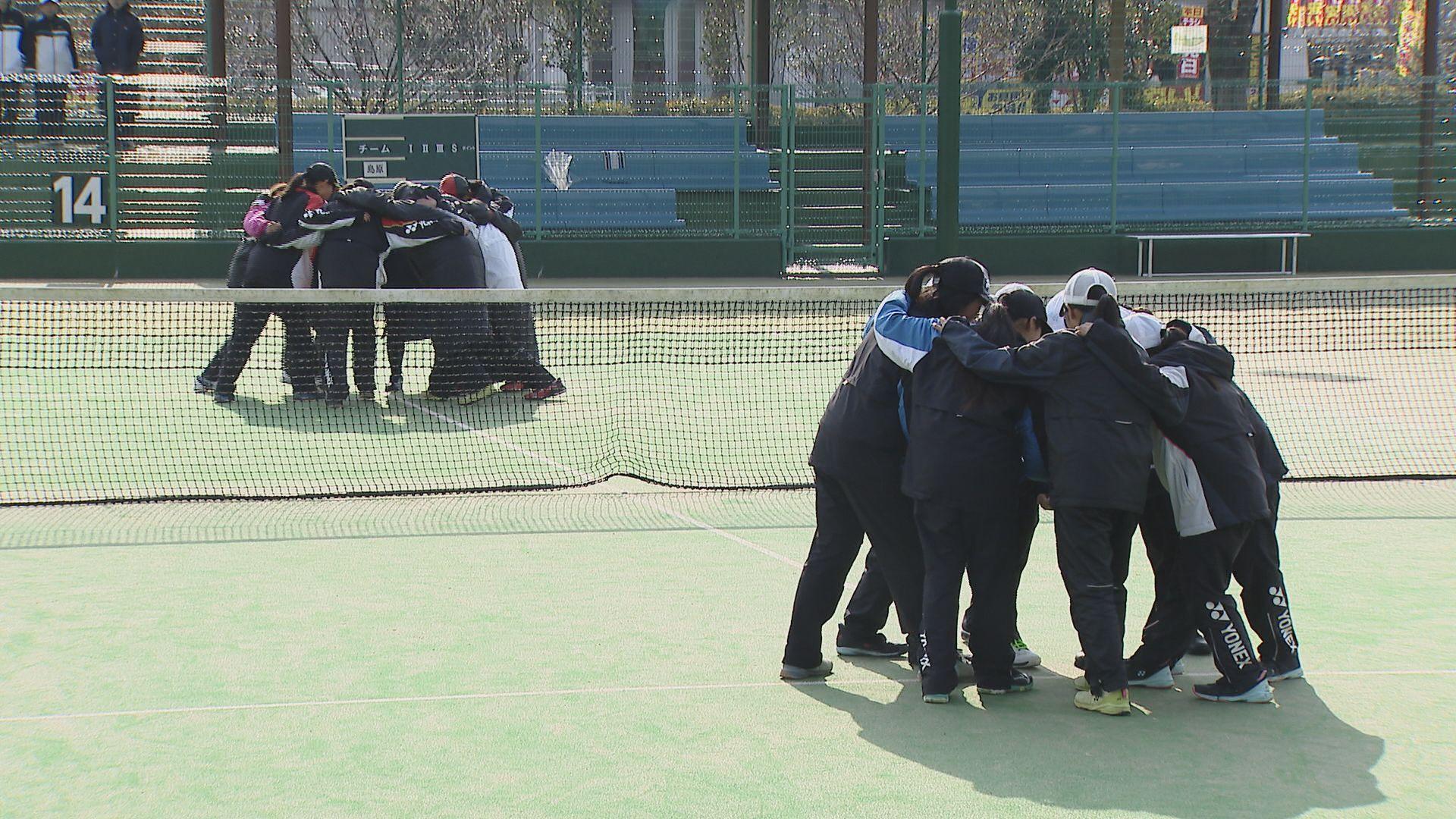 県中学校郡市町対抗ソフトテニス団体戦