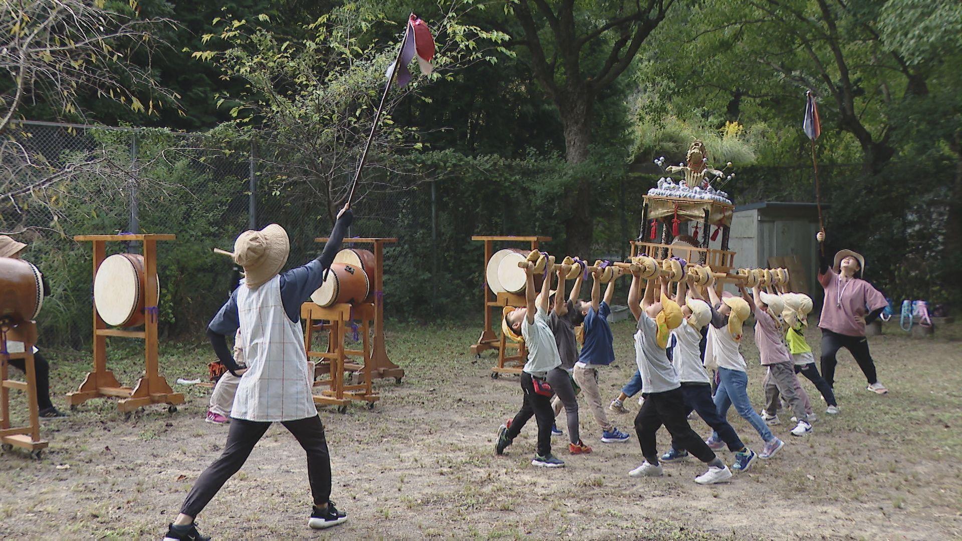 ちびっこくんち　花園こども園・鯱太鼓
