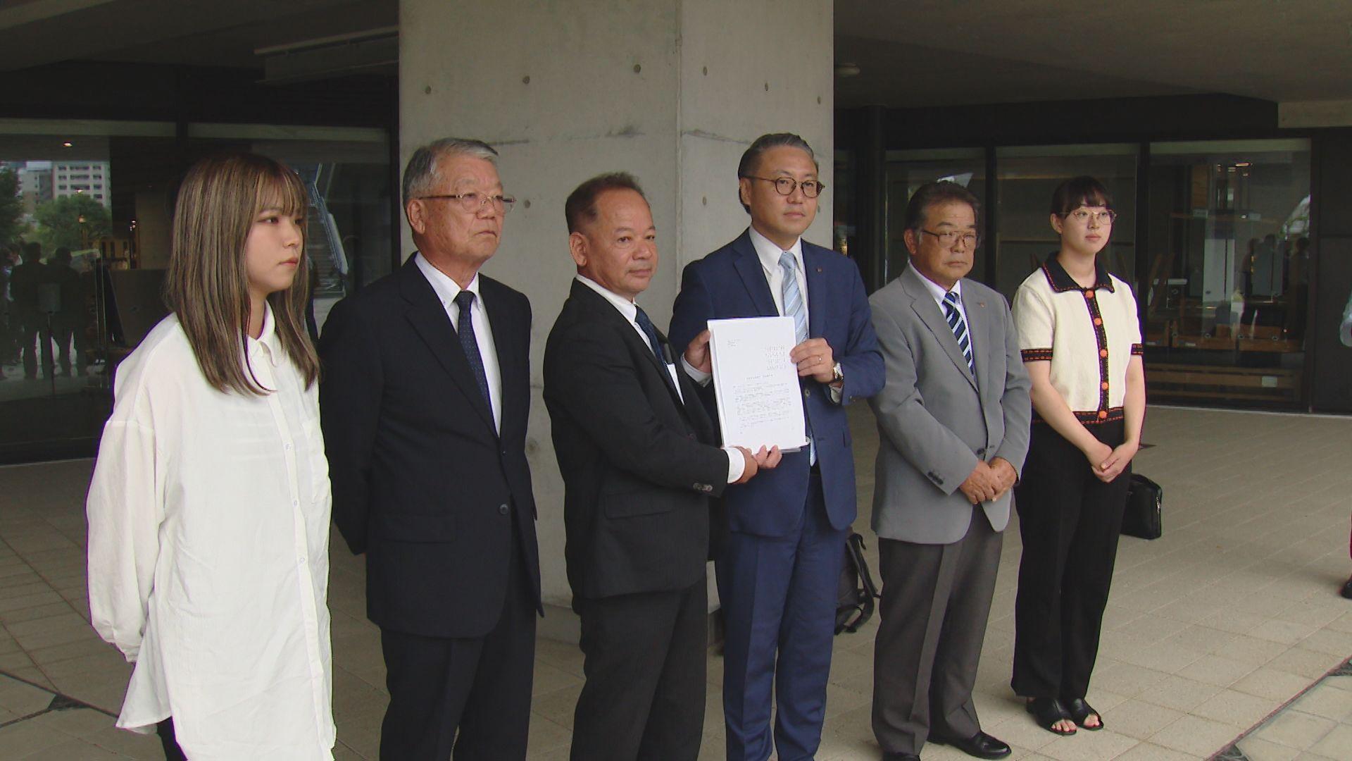 知事選挙 大石知事の地元・五島市の４団体が出馬を要請