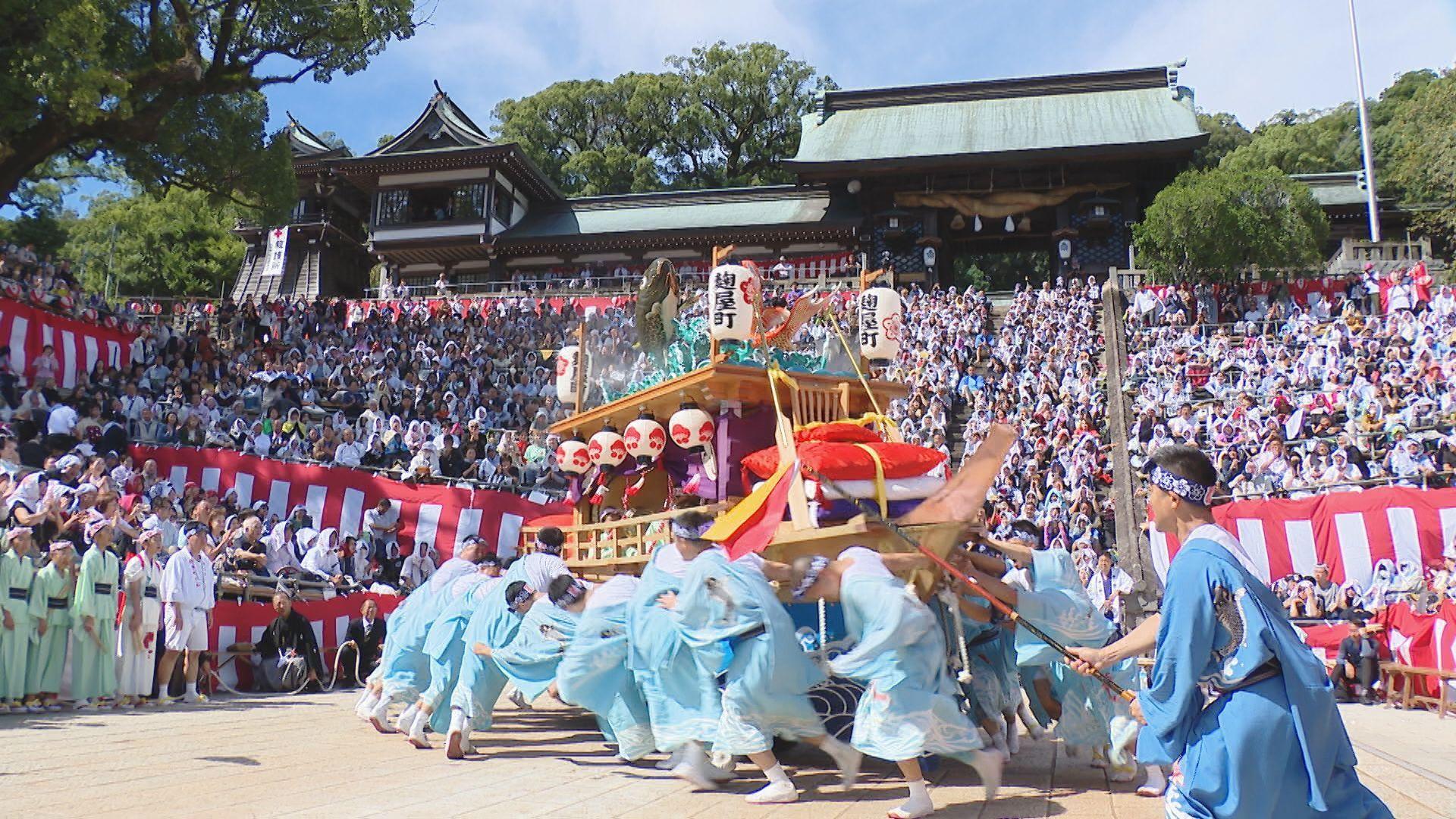 【長崎くんち後日】諏訪神社で最後の奉納踊り