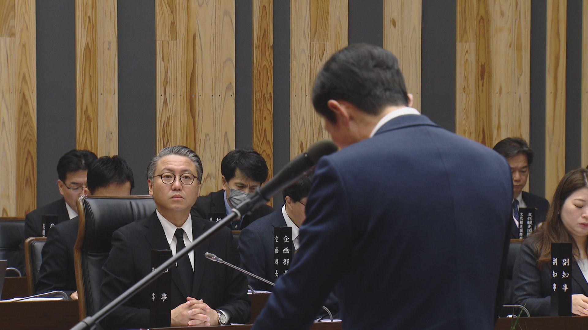 大石知事　宿泊税の導入を検討する方針