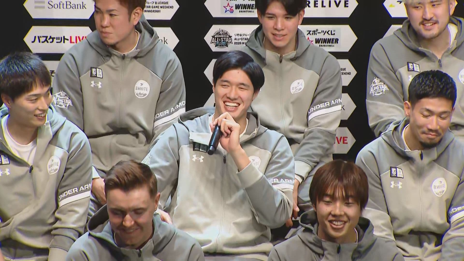 【Bリーグオールスター】１８日のメインイベントを前に記者会見では千葉・渡邊雄太選手が「チャンポンシュート」を公約に！