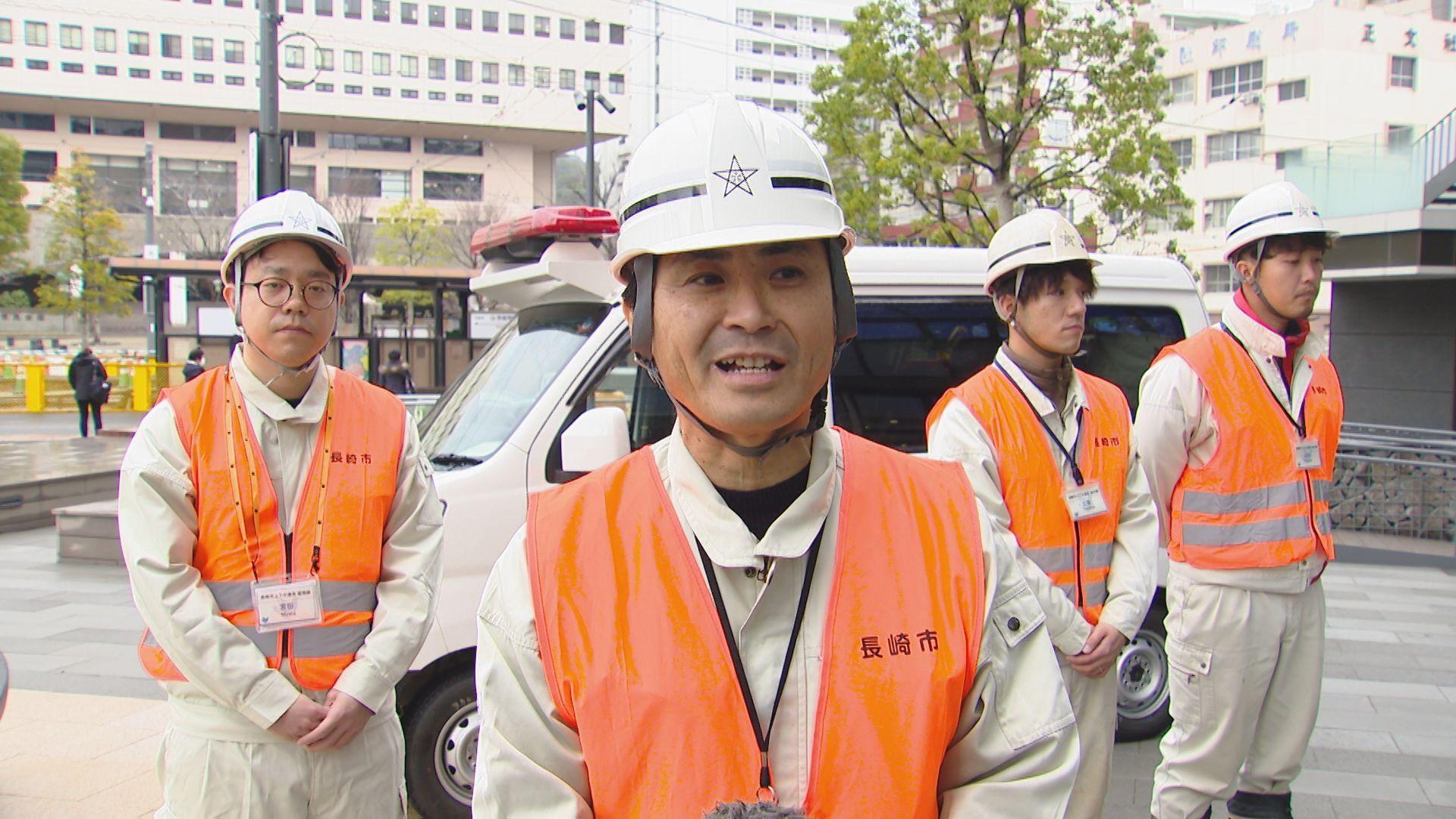 【長崎】被災地で給水活動　上下水道局第２陣が出発｢励ましながらお配りしたい｣長崎市