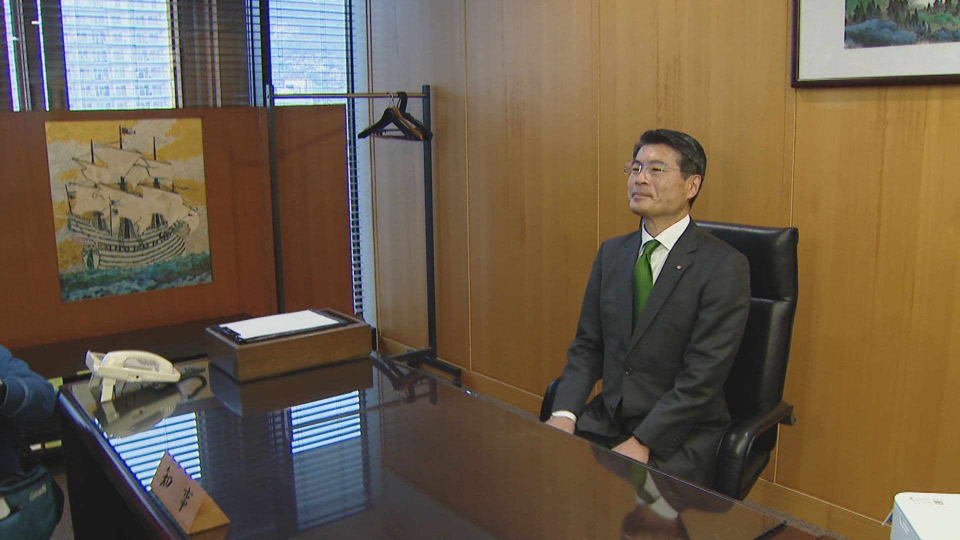 平田研新知事が初登庁「長崎県を“希望の地”と変えていく」決意語る