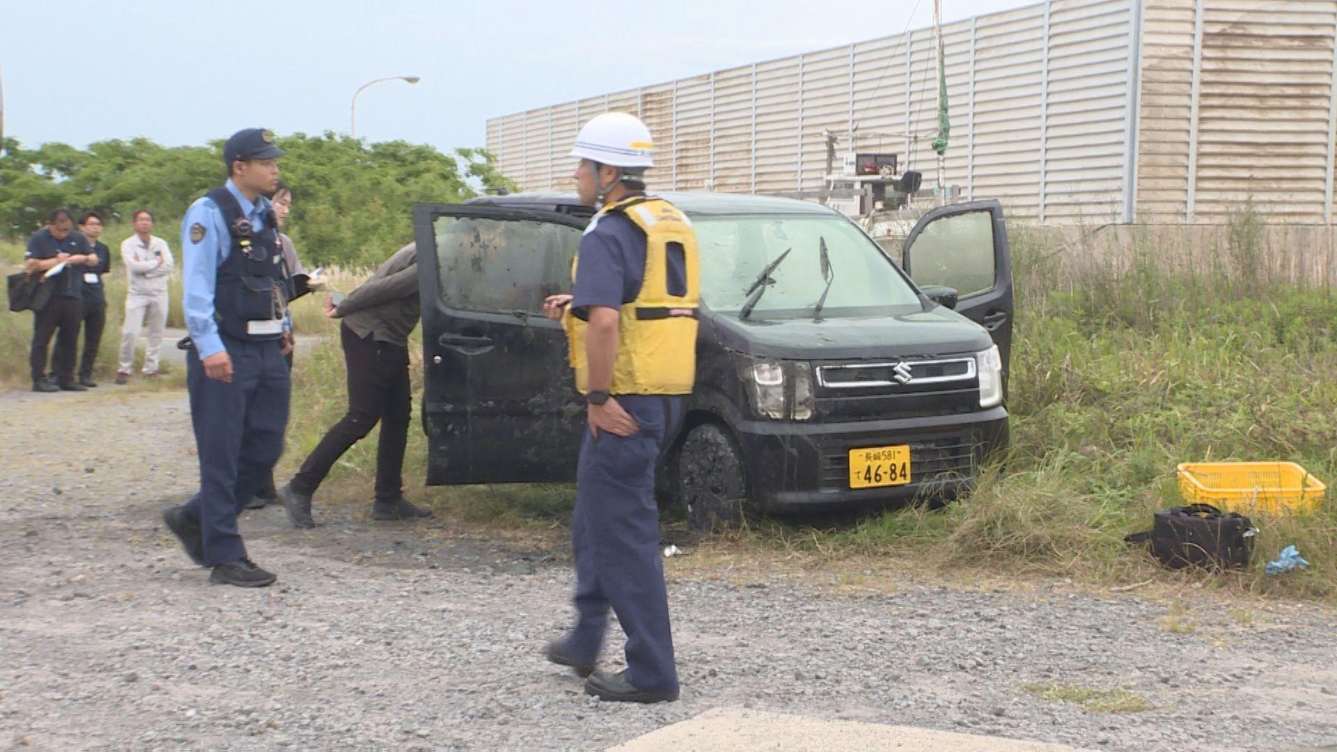 島原新港で海中に沈んだ車見つかる…中から男性発見、その場で死亡確認