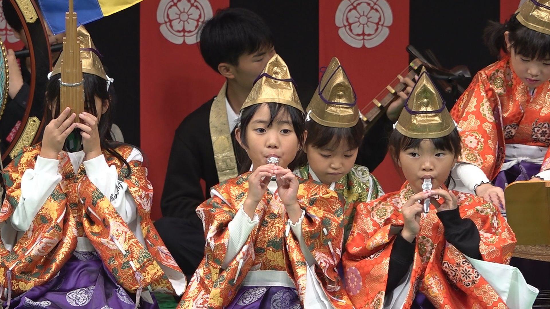 佐々町で雅楽の祭典開催 「ながさきピース文化祭」の一環