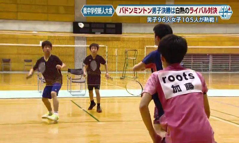 長崎県中学校新人大会バドミントン競技男子個人戦