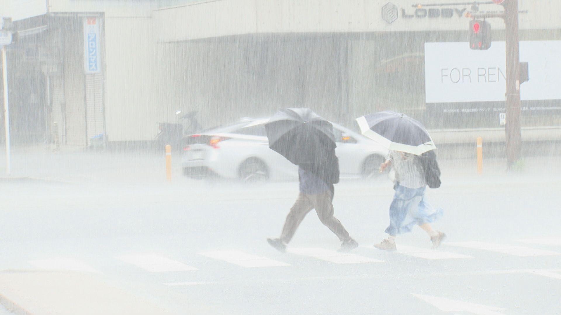 県南部で｢線状降水帯｣相次ぎ発生 非常に激しい雨 各地で崖崩れ