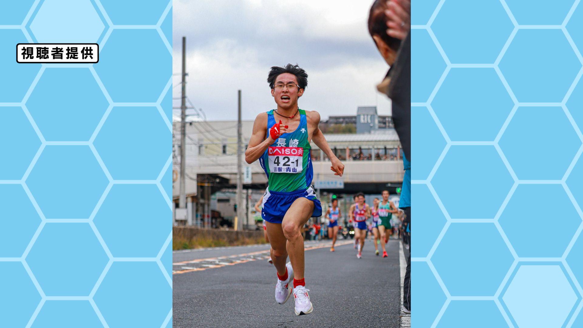 「本当に感謝の一言」川原琉人（五島南3年）全国都道府県対抗男子駅伝・県勢初の1区区間賞