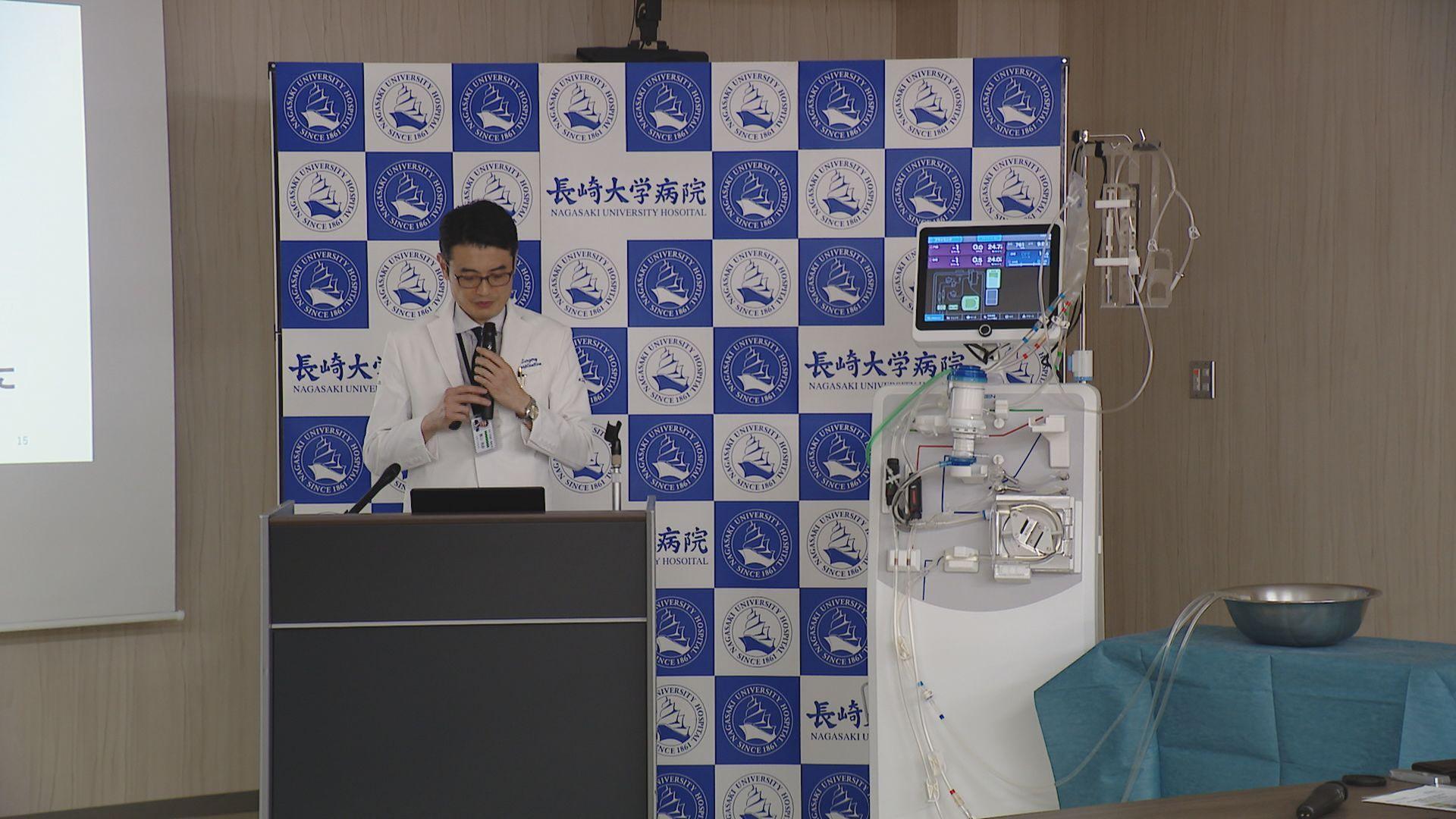「臓器に酸素混入させた保存液を流す」　長崎大が新システムの肝移植に成功