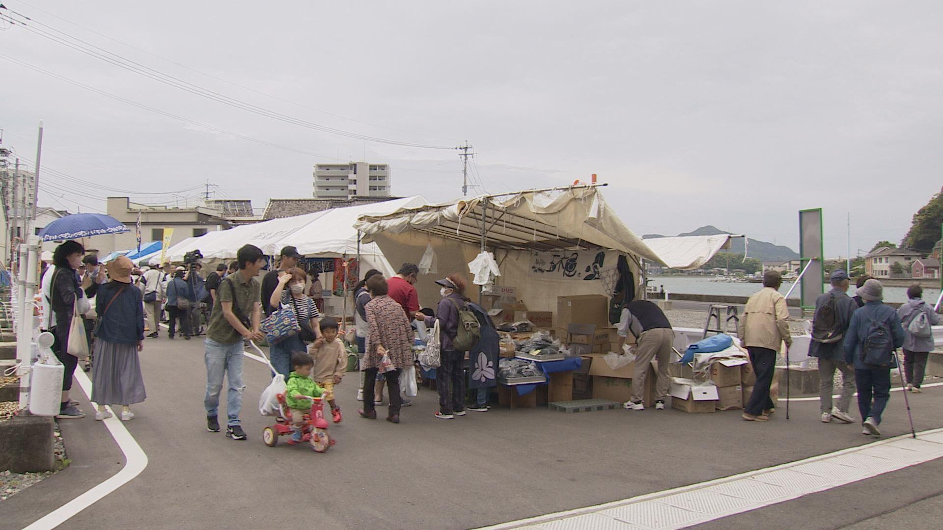 佐世保市の初夏の風物詩　「早岐茶市」始まる