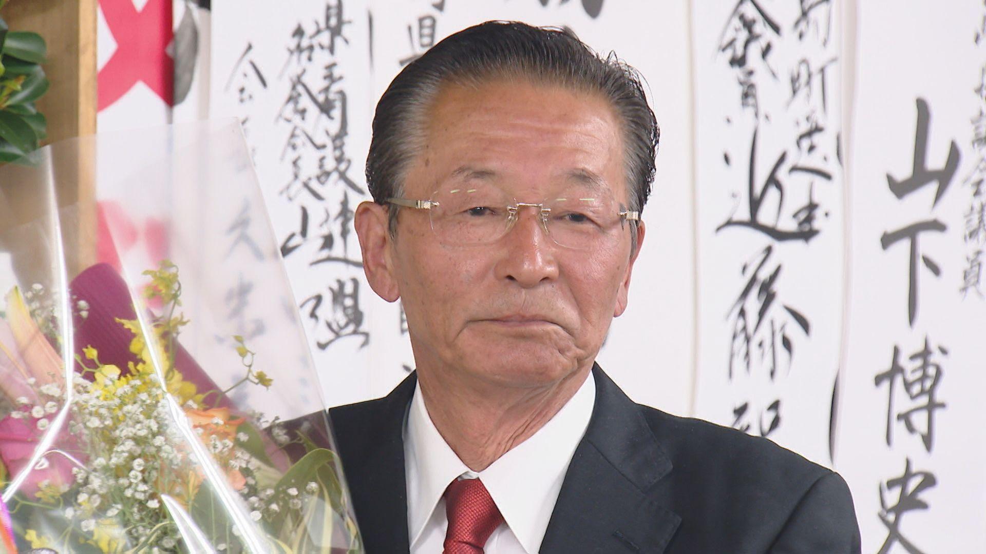 ８年ぶりの新市長が誕生 西海市長選挙 元県議・瀬川光之氏（６３）初当選