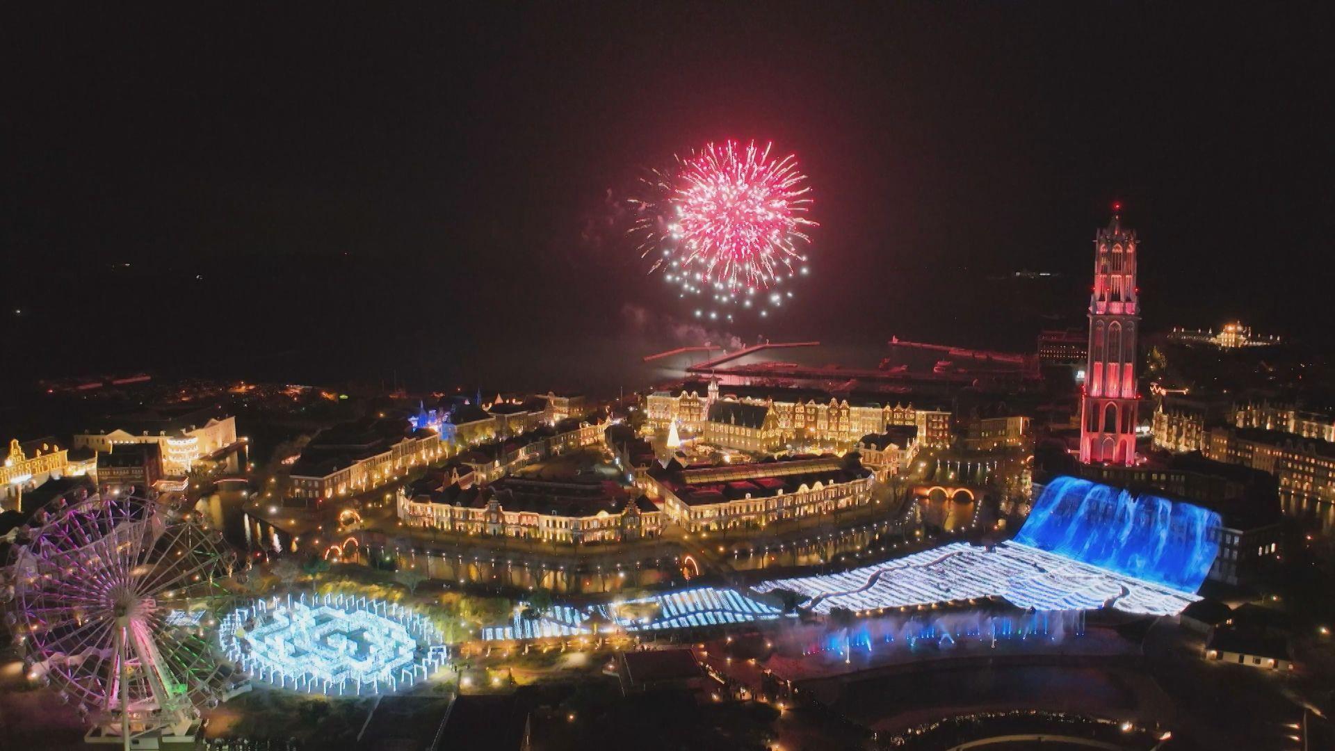 ｢多彩で圧巻 年々進化｣ハウステンボスのイルミネーションが１３年連続日本一